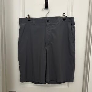 PGA Tour Gray Flat Front Shorts Classic Design